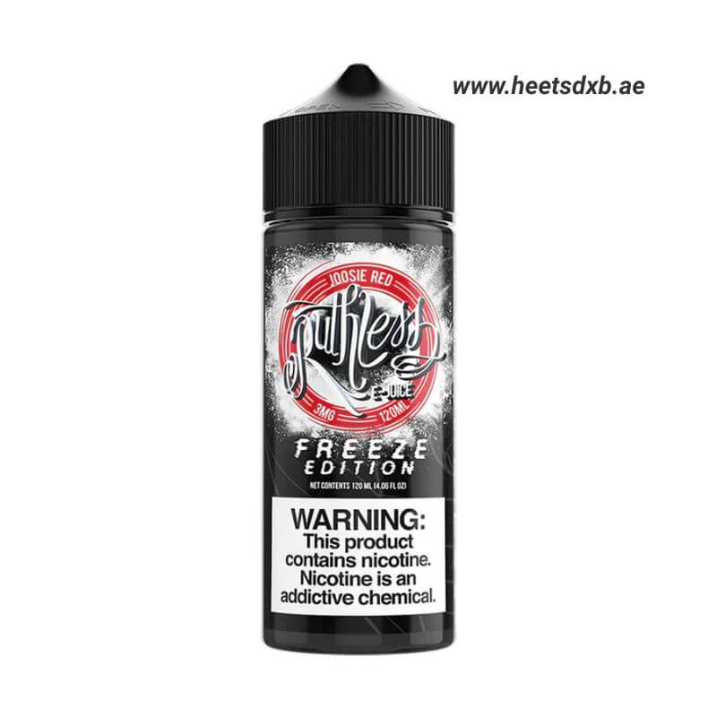 Ruthless E-juice 100ML 3mg in Dubai Freeze Joosie Red
