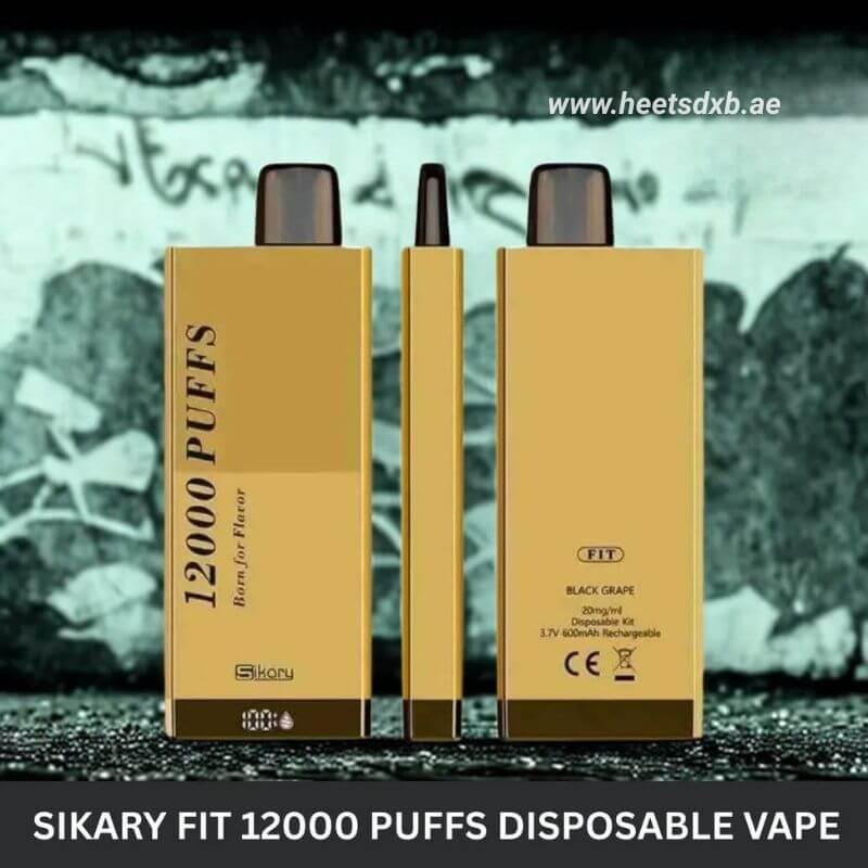 SIKARY FIT 12000 Puffs Disposable Vape 20mg/ml nicotine in Dubai 