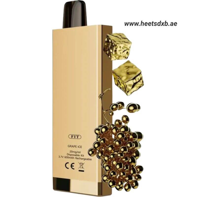 SIKARY FIT 12000 Puffs Disposable Vape 20mg/ml nicotine in Dubai Grape Ice
