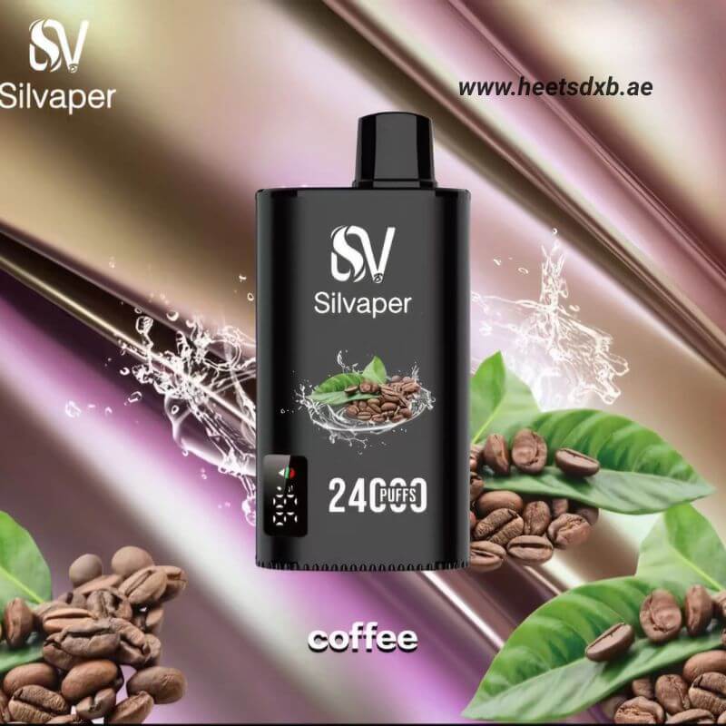 SILVAPER 24000 Puffs 20MG Nicotine Disposable Vape in Dubai Coffee
