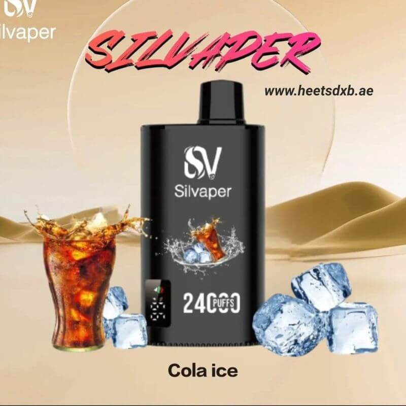 SILVAPER 24000 Puffs 20MG Nicotine Disposable Vape in Dubai Cola Ice
