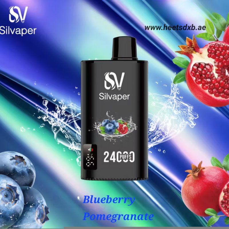 SILVAPER 24k Puffs 20MG Nicotine Disposable Vape in Dubai