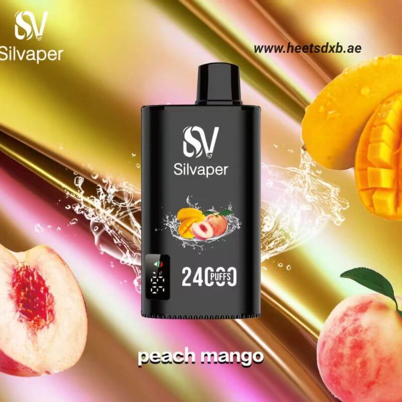 SILVAPER 24k Puffs 20MG Nicotine Disposable Vape in Dubai