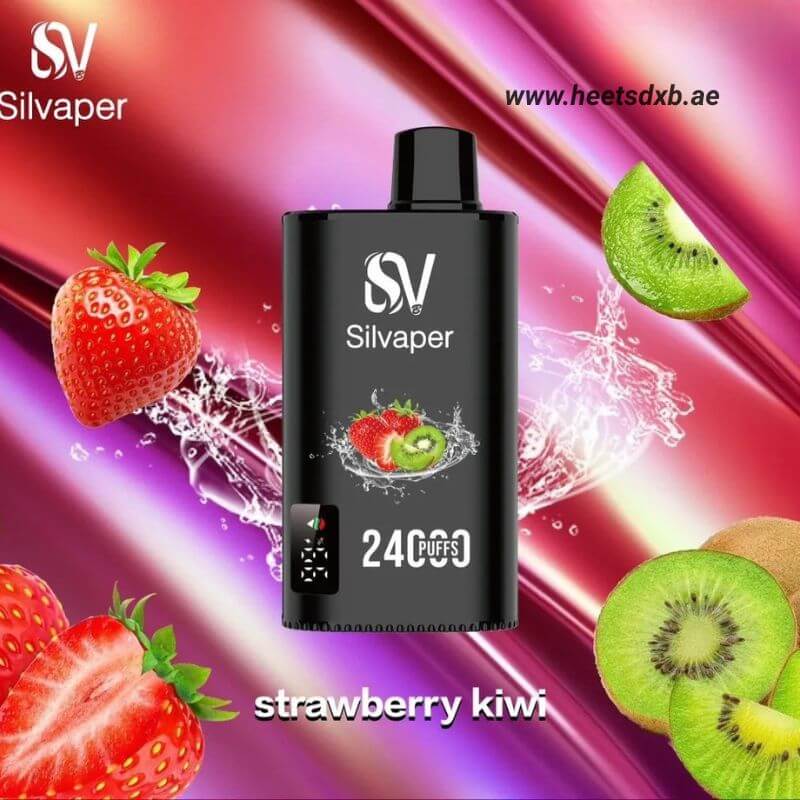SILVAPER 24k Puffs 20MG Nicotine Disposable Vape in Dubai