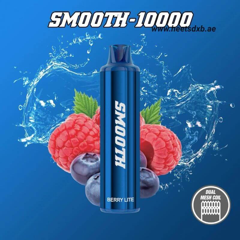 SMOOTH 10000 Puffs Disposable Vape 20 MG in Dubai Berry Lite
