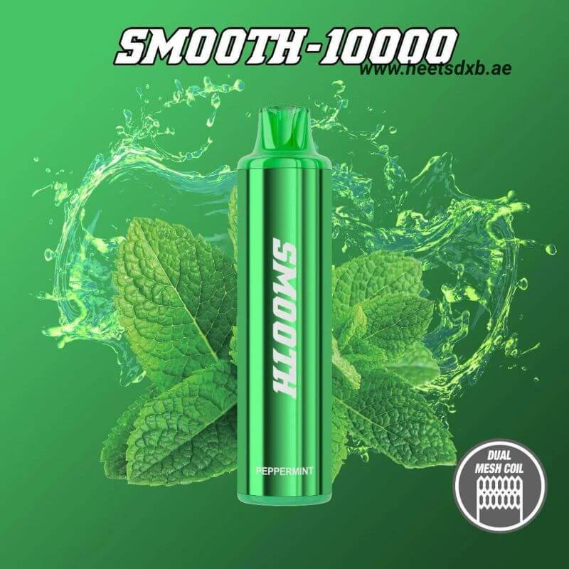 SMOOTH 10000 Puffs Disposable Vape 20 MG in Dubai Peppermint
