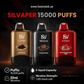 Silvaper 15000 Puffs 20mg nicotine Disposable Vape 