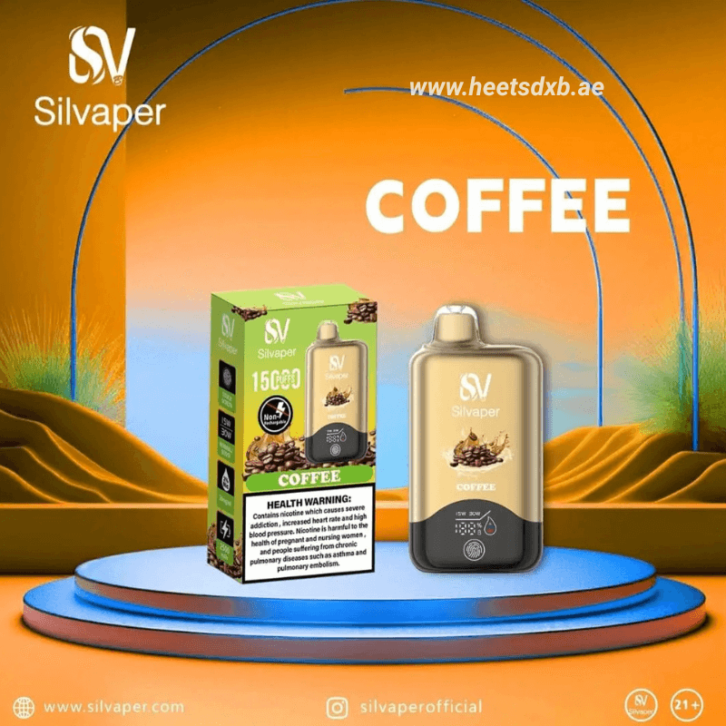 Silvaper 15000 Puffs 20mg nicotine Disposable Vape Coffee