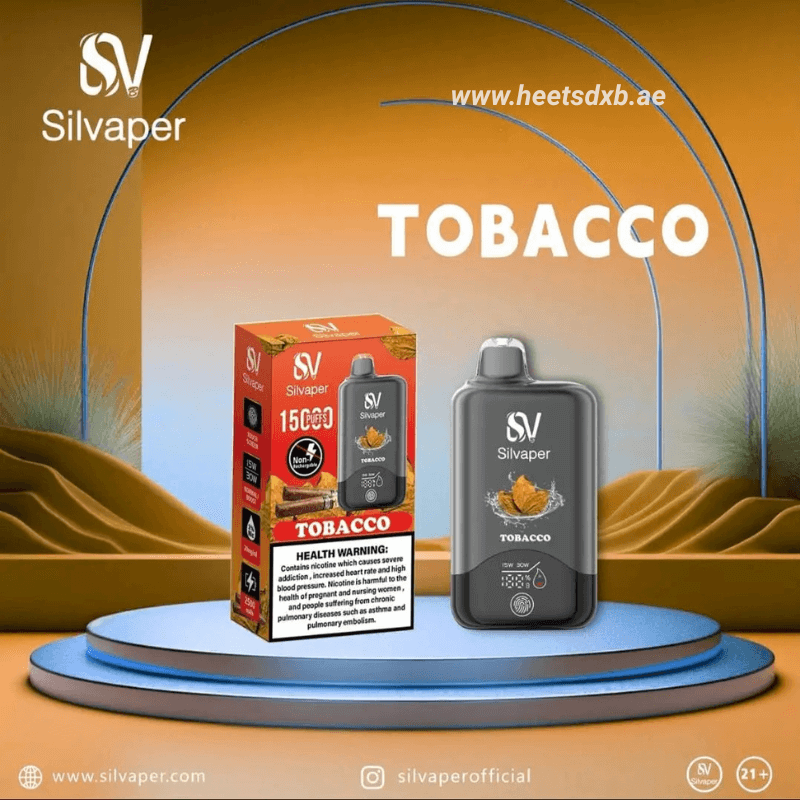 Silvaper 15000 Puffs 20mg nicotine Disposable Vape Tobacco