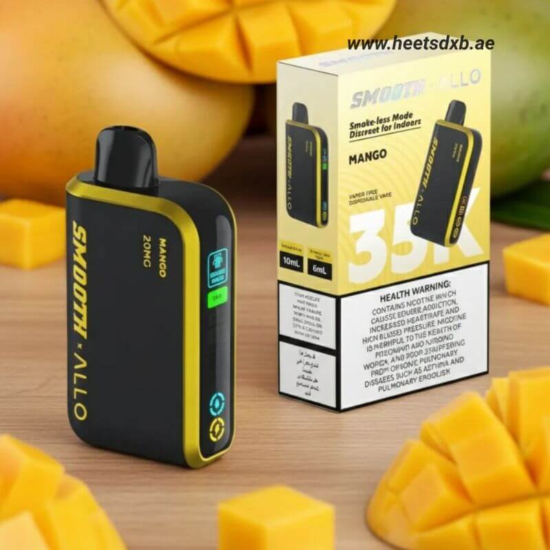 Smooth Allo 35000 puffs 20MG in Dubai Mango