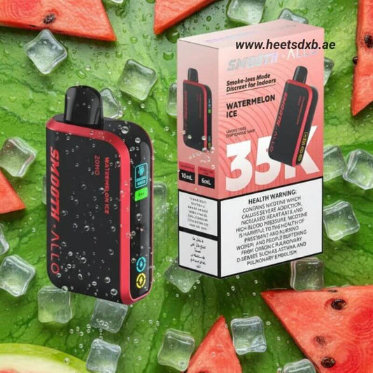 Smooth Allo 35000 puffs 20MG in Dubai Watermelon Ice
