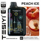 TESIYI ULTRA MAX 40000 Puffs Disposable Vape 50MG In Dubai Peach Ice
