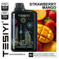 TESIYI ULTRA MAX 40000 Puffs Disposable Vape 50MG In Dubai Strawberry Mango
