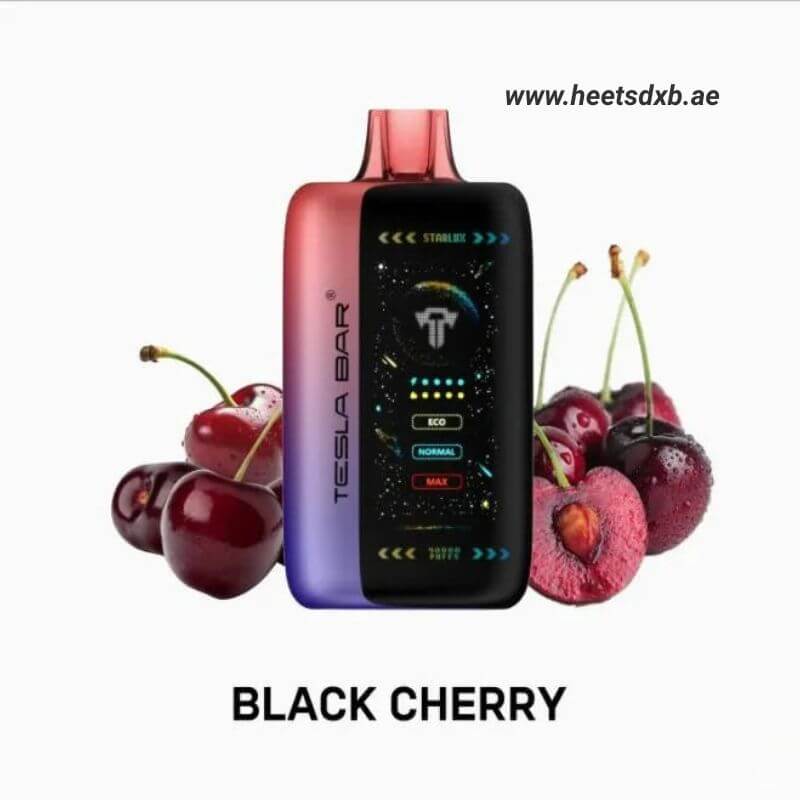 TESLA BAR XT 40000 Puffs Disposable Vape in Dubai Black Cherry