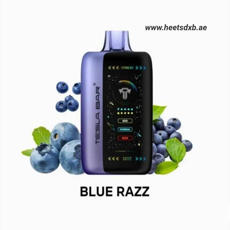 TESLA BAR XT 40000 Puffs Disposable Vape in Dubai Blue Razz