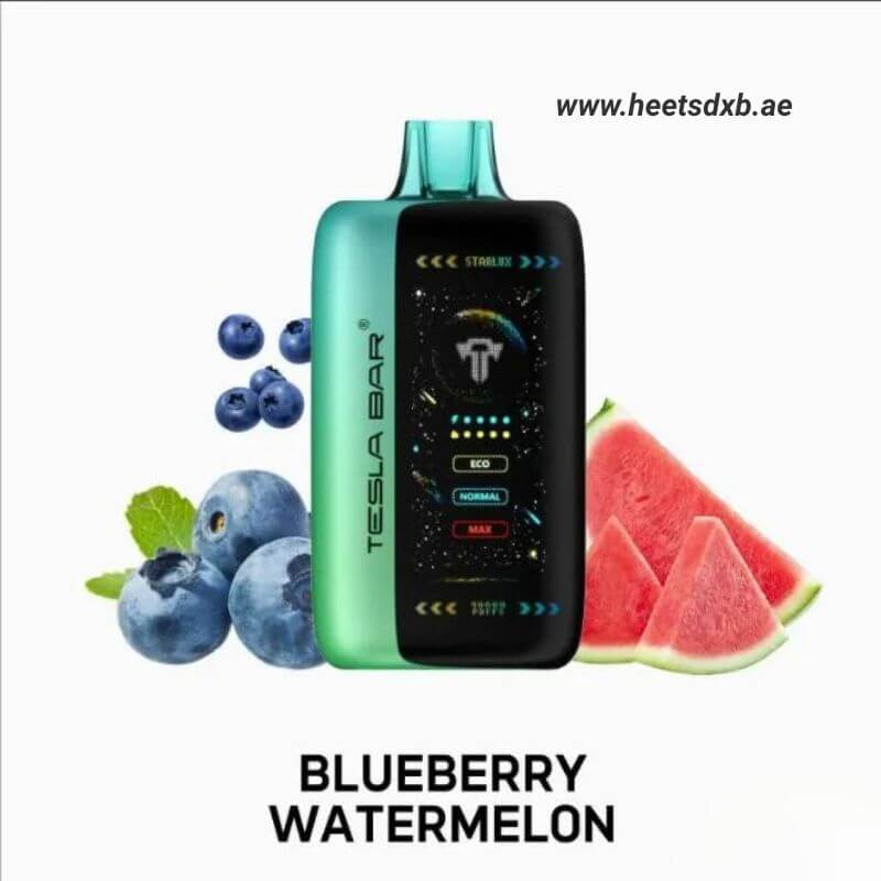 TESLA BAR XT 40000 Puffs Disposable Vape in Dubai Blueberry Watermelon