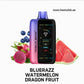 TESLA BAR XT 40000 Puffs Disposable Vape in Dubai Bluerazz Watermelon Dragon Fruit