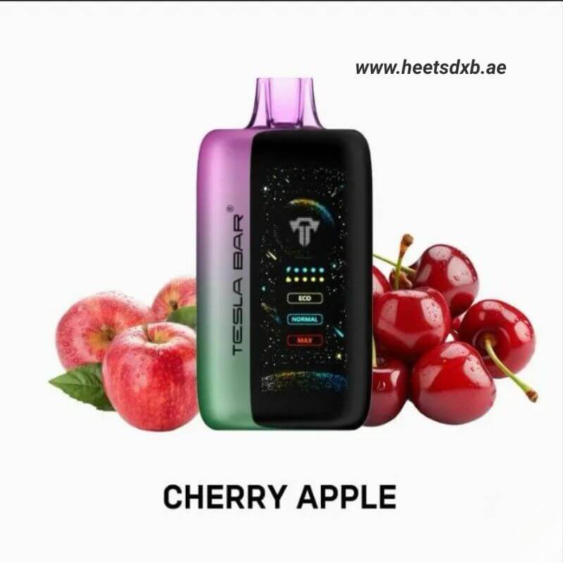 TESLA BAR XT 40000 Puffs Disposable Vape in Dubai Cherry Apple
