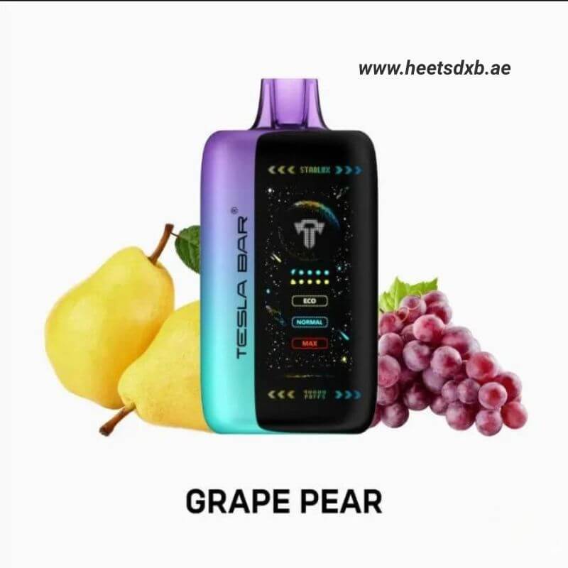 TESLA BAR XT 40000 Puffs Disposable Vape in Dubai Grape Pear