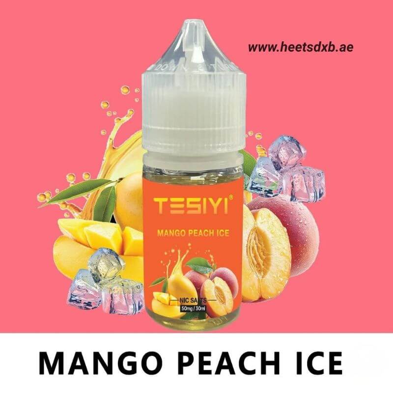 Tesiyi Salt Nic Vape Juice 30ml in Dubai Mango Peach Ice
