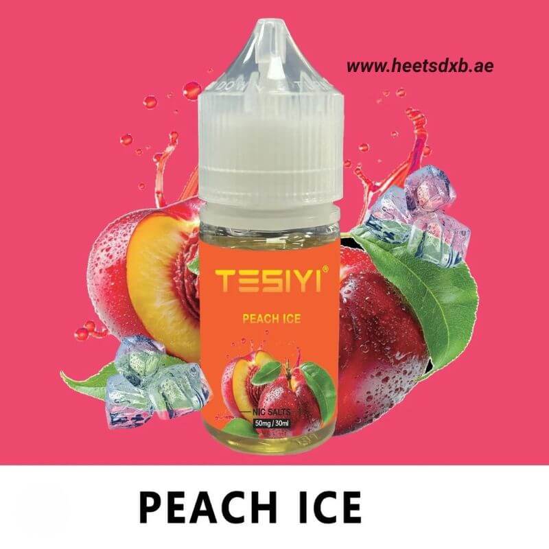 Tesiyi Salt Nic Vape Juice 30ml in Dubai Peach Ice
