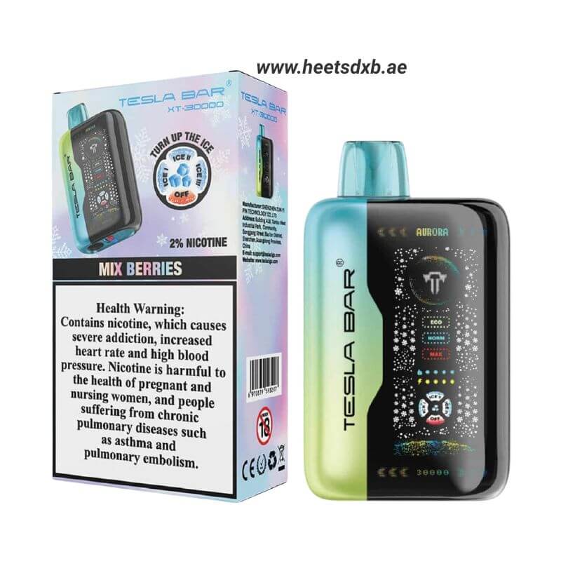 Tesla Bar XT 30000 Puff Disposable Vape in Dubai MIX BERRIES
