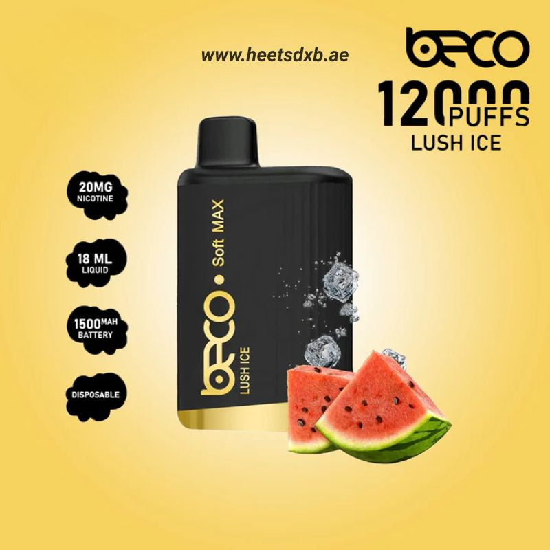 The Beco Soft Max 12000 Puffs 20MG Nicotine None Rechargeable Disposable