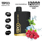 The Beco Soft Max 12000 Puffs 20MG Nicotine None Rechargeable Disposable