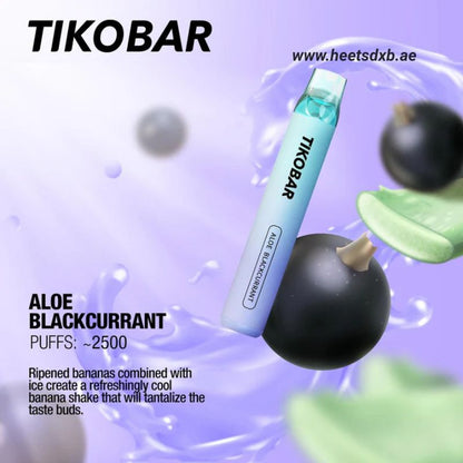 Tikobar Lux Disposable Pods 2500 Puffs In Dubai Aloe Blackcurrant
