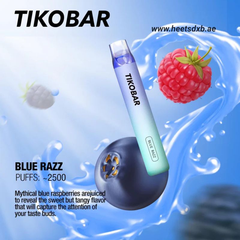 Tikobar Lux Disposable Pods 2500 Puffs In Dubai Blue Razz
