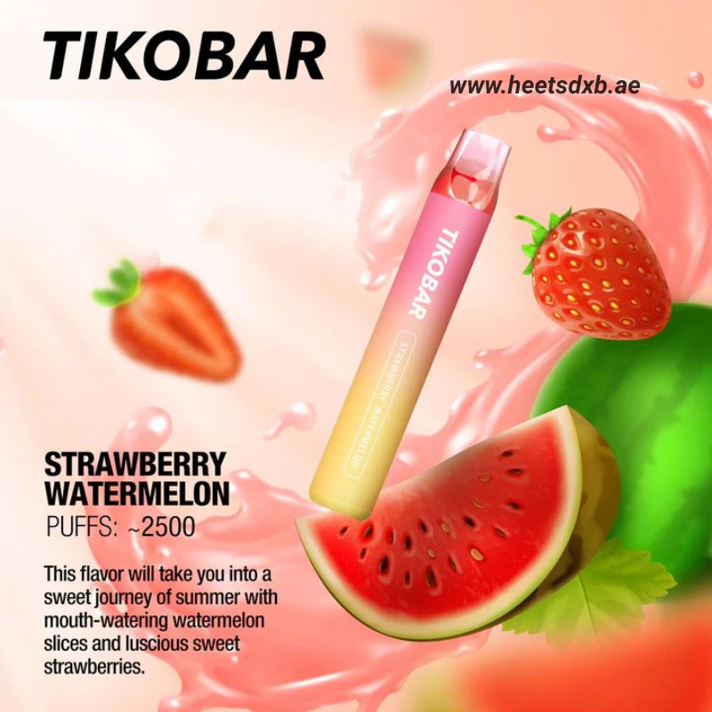 Tikobar Lux Disposable Pods 2500 Puffs In Dubai Strawberry Watermelon
