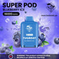 Tugboat Super 16000 Pod Cartridges Disposable Vape Blueberry Ice
