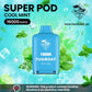 Tugboat Super 16000 Pod Cartridges Disposable Vape Cool Mint