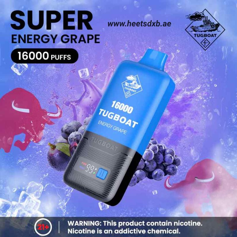 Tugboat Super 16000 Pod Cartridges Disposable Vape In Dubai