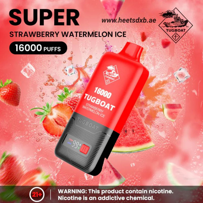 Tugboat Super 16000 Pod Cartridges Disposable Vape In Dubai