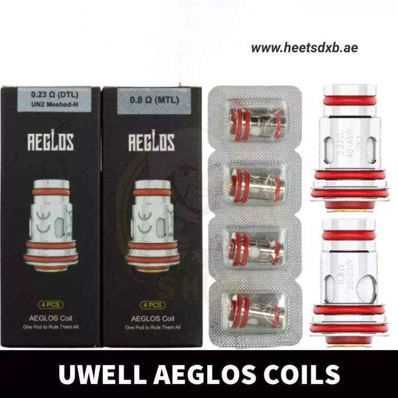 UWELL AEGLOS Coils UN2 & Regular Replacement Pod Coils in Dubai 
