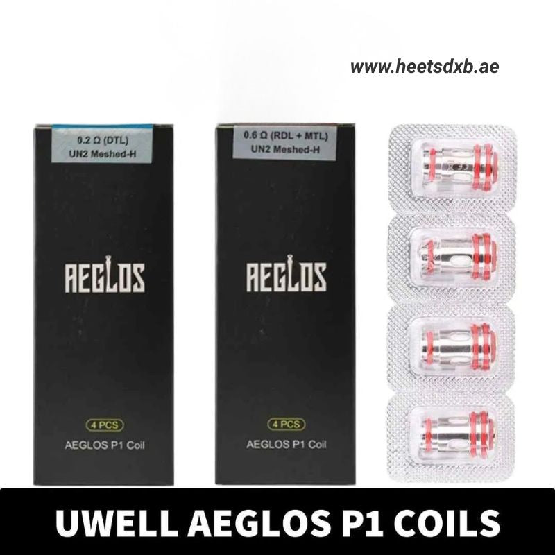 UWELL Aeglos P1 Replacement Coils (4 PCS) in Dubai