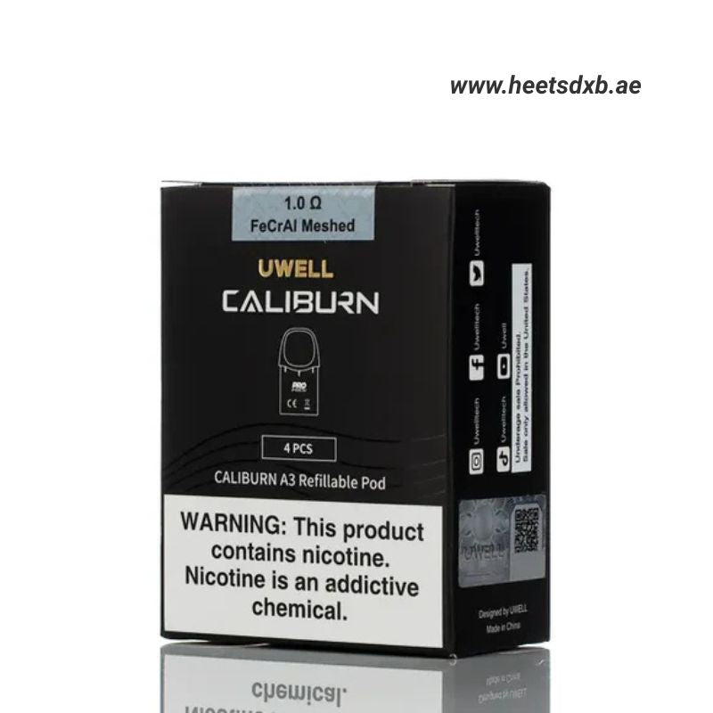 UWELL Caliburn A3 Pods 2ml Replacement Pods in Dubai 1.0Ω
