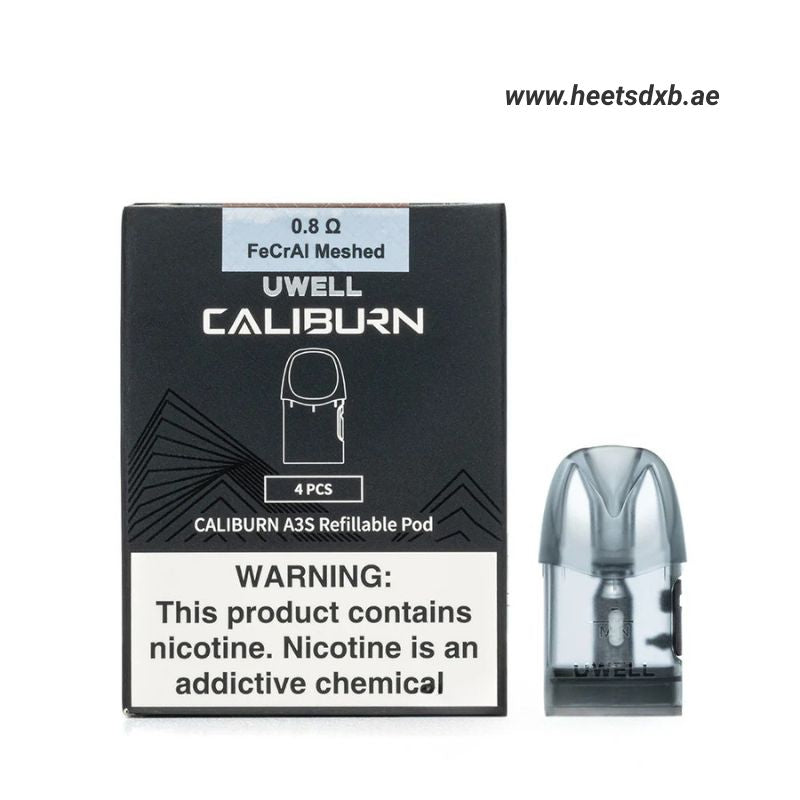UWELL Caliburn A3S Pod Cartridge 2ml Pod Cartridge in Dubai 0.8Ω 