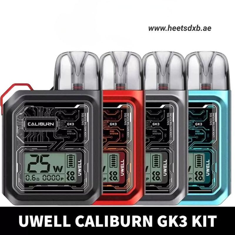 UWELL Caliburn GK3 Kit 25W Pod System in Dubai 