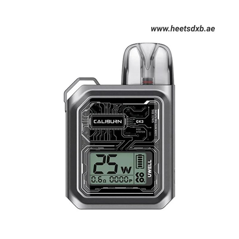 UWELL Caliburn GK3 Kit 25W Pod System in Dubai Silver