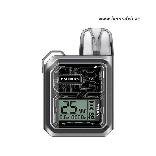 UWELL Caliburn GK3 Kit 25W Pod System in Dubai Silver