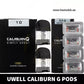 UWELL Caliburn G/G2 Pods 2ml with Caliburn G/G2 Coils in Dubai 