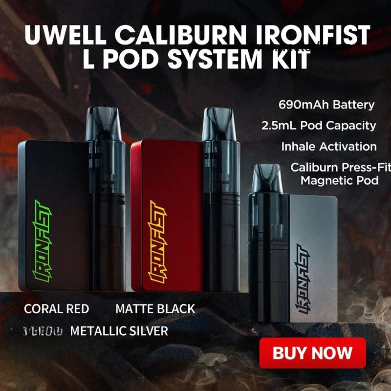 UWELL Caliburn Ironfist L Pod System Kit in Dubai 