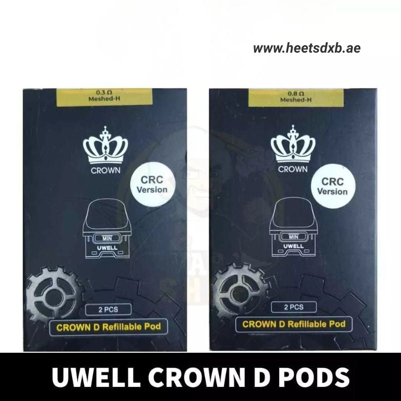 UWELL Crown D Refillable Pods 2ML Pod Cartridge in Dubai 0.8Ω
