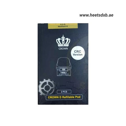 UWELL Crown D Refillable Pods 2ML Pod Cartridge in Dubai 0.3Ω