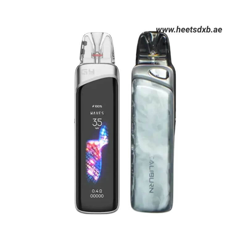 Uwell Caliburn G4 Pro Vape Kit 1800mAh 35W in Dubai Pearl Silver

