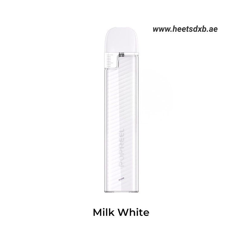 Uwell Popreel P1 Pod System Kit 400mAh 13W in Dubai Milk White

