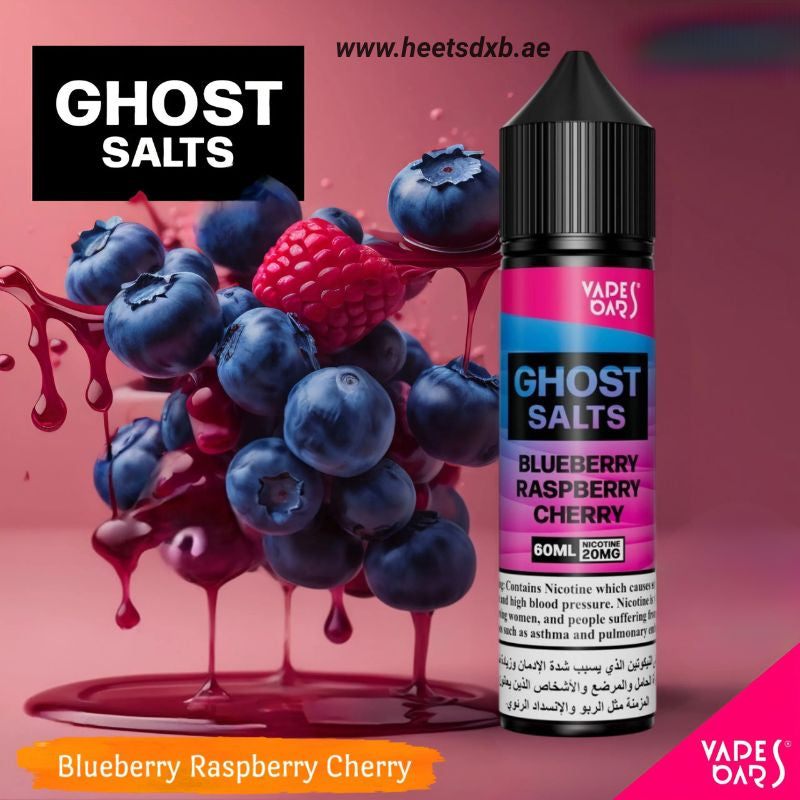 VAPES BARS Ghost Salt Nicotine 20mg in Dubai Blueberry Raspberry Cherry