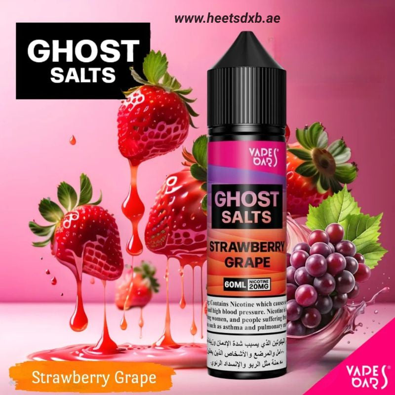 VAPES BARS Ghost Salt Nicotine 20mg in Dubai Strawberry Grape
